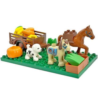 🦒 Petoria™ Tier Bausteine Lernset