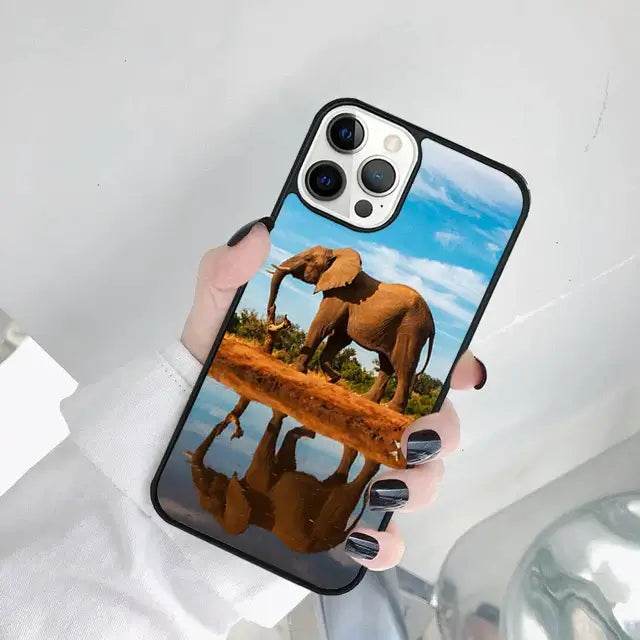 Elefanten Handyhülle für iPhone