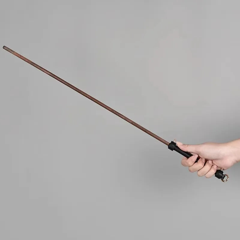 Reitgerte aus echtem Leder und Walnussholz – Nietenverstärkte Reitpeitsche, Party-Flogger, Reitsportgerte
