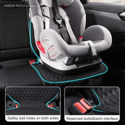 🐾 Petoria® Autositz-Schutzmatte – Universal Sitzschutz für Kindersitze, Hunde &amp; Katzen mit Aufbewahrungsnetz Petoria