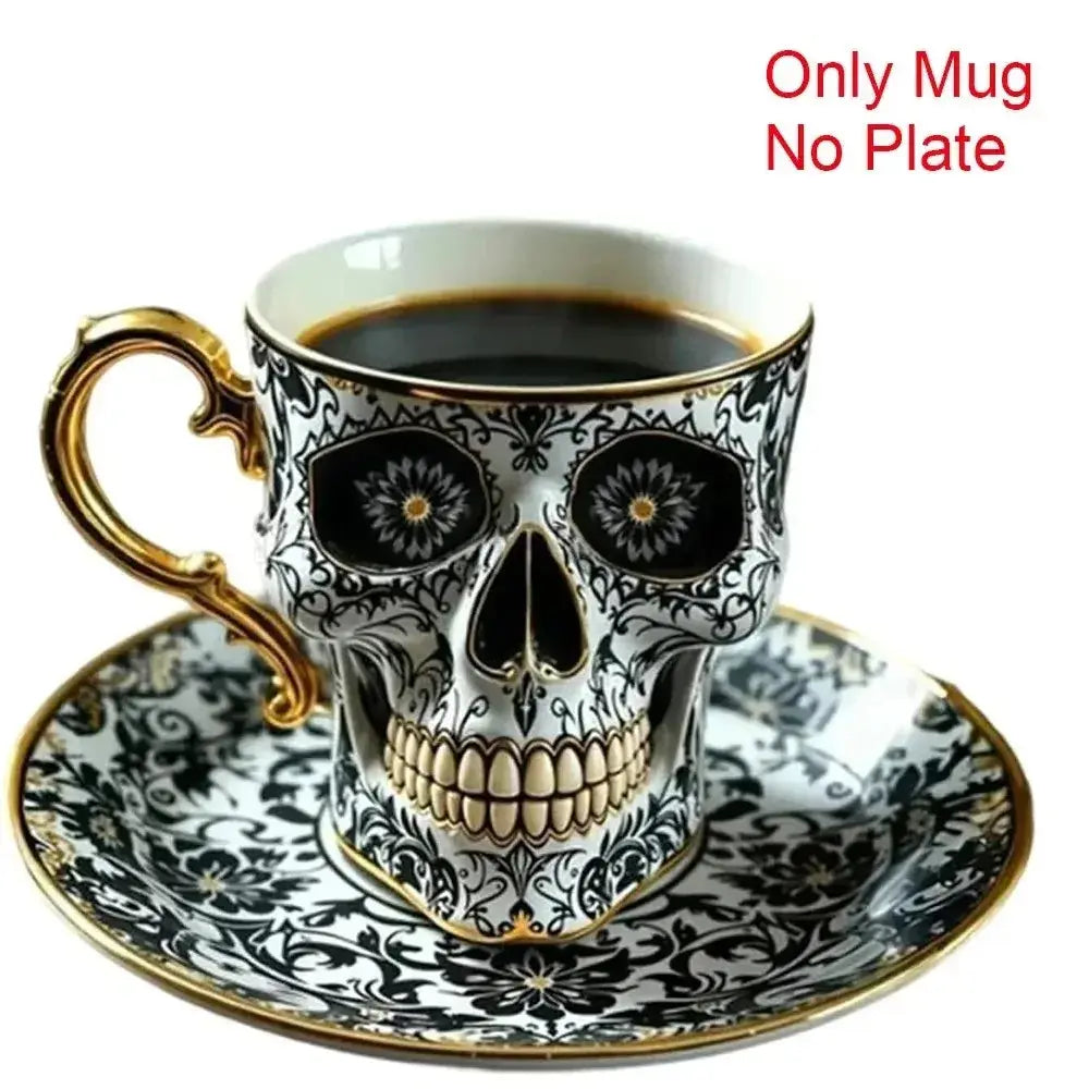 Totenkopf Kaffeetasse Petoria