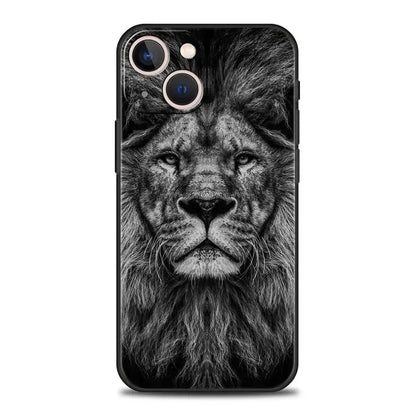 Löwen Handyhülle für iPhone mit Robustem Schutz
