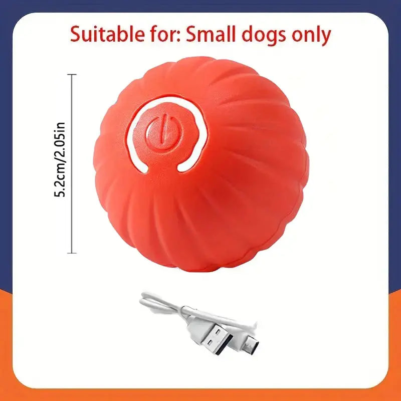 USB-aufladbarer interaktiver Spielball für Hunde Petoria