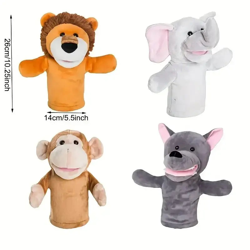 🎭 Petoria™ Familien Handpuppen Set