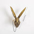 Antique Bronze Resin Animal Pendant Golden Deer Head Wall Storage Hook Up Background Wall Accessories Decorative Figurines Petoria Store