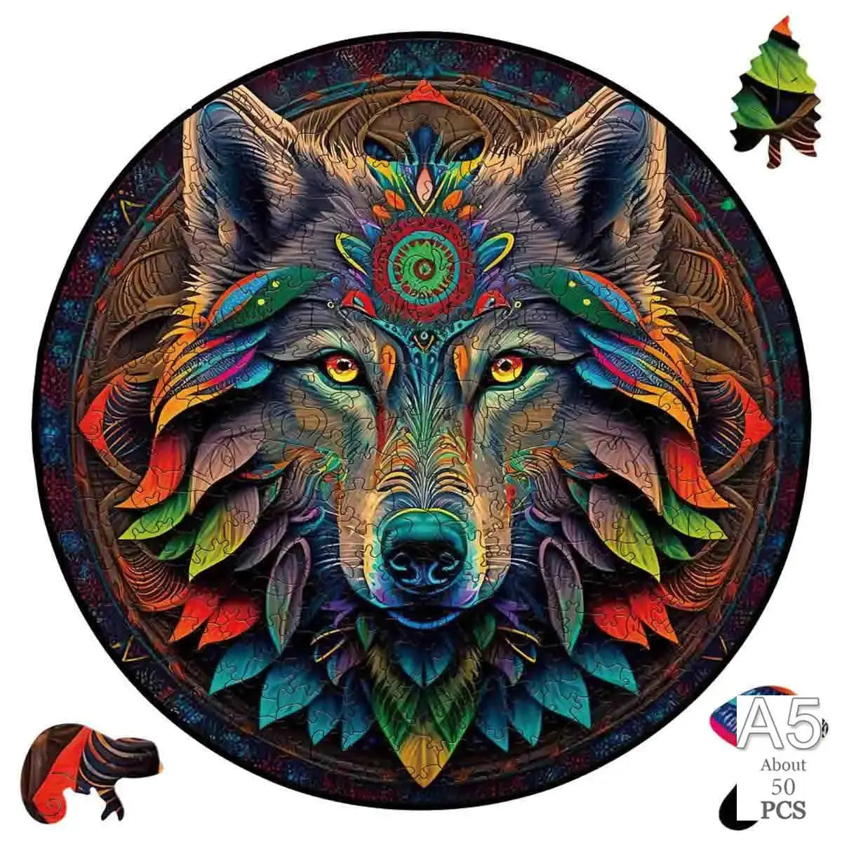 Holztier Puzzle Petoria