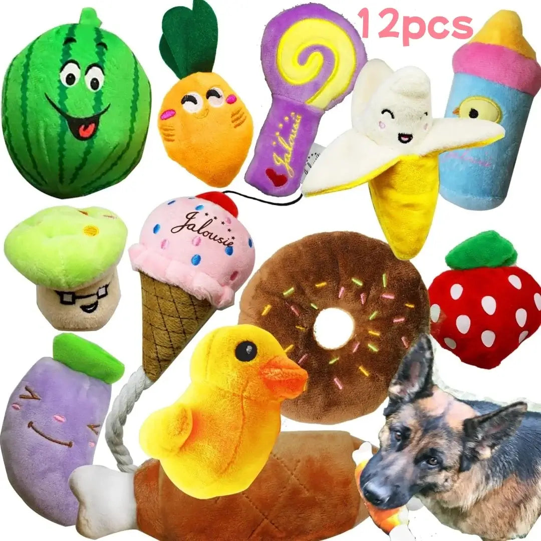 🐶 Petoria™ 12er Hundespielzeug Set