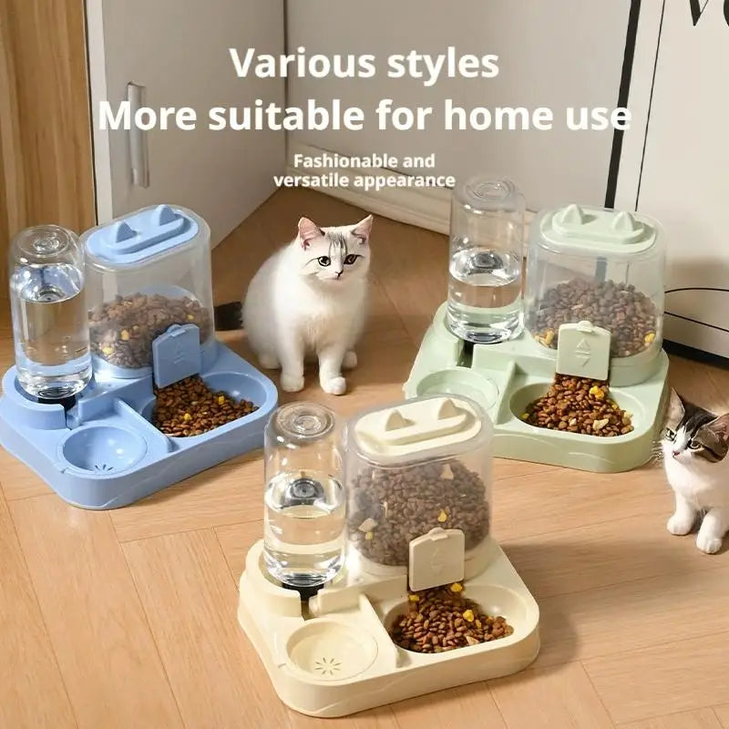 Futter- und Wasserspender für Hunde und Katzen