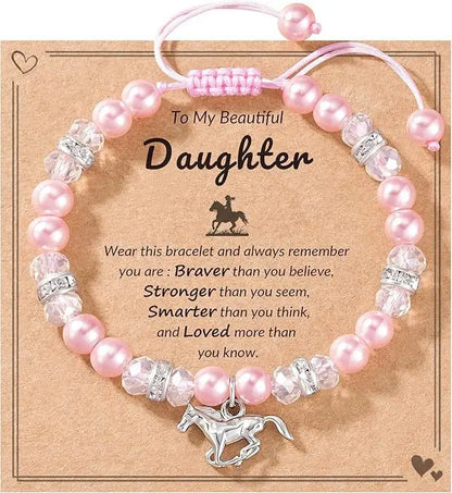 Pferde-Charm-Armband für Mädchen – Liebevolles Geschenk
