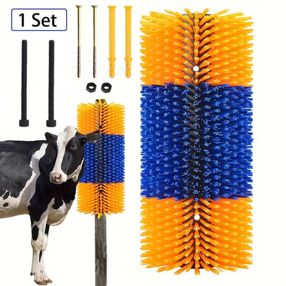 Kratzbürsten-Set für Pferde und Nutztiere Petoria