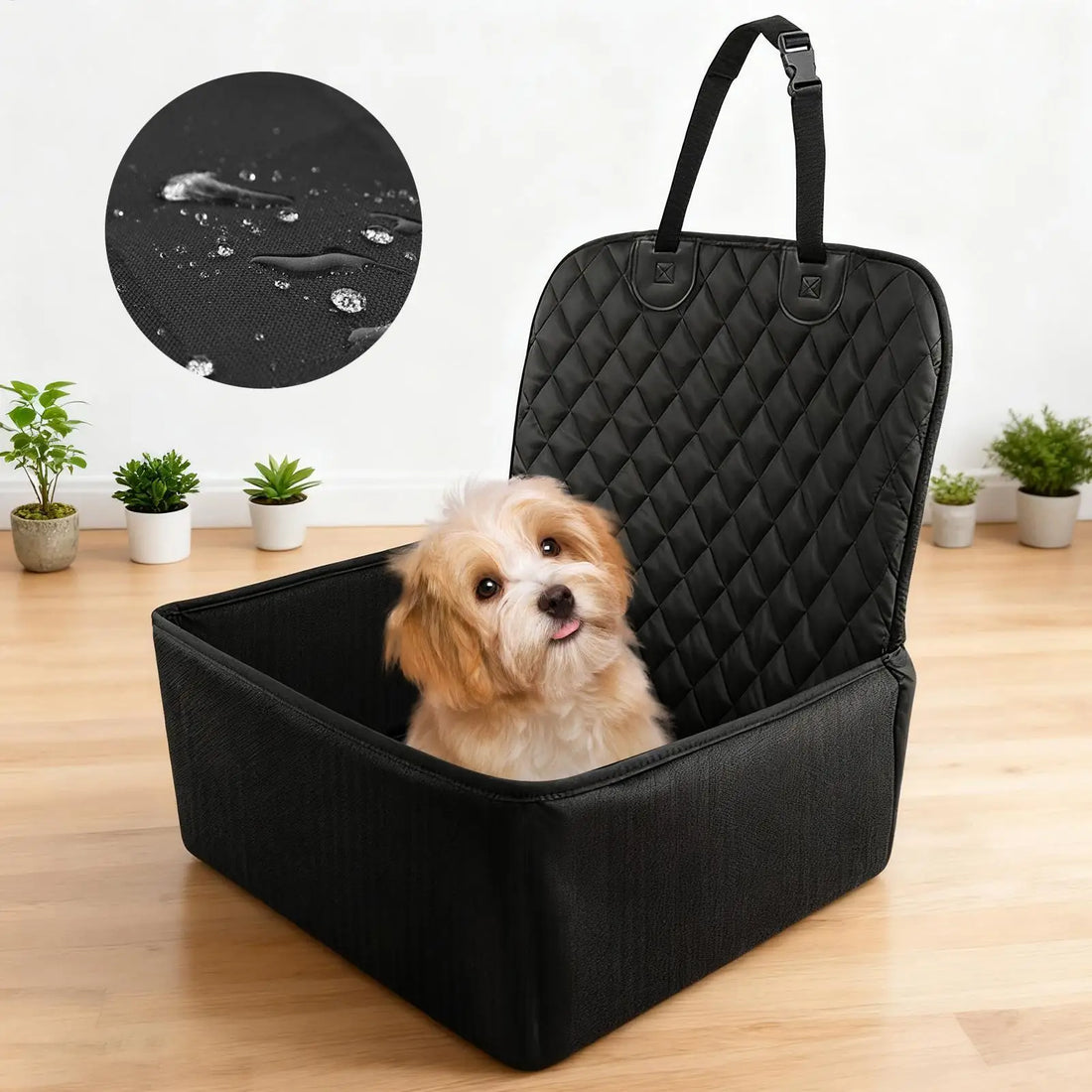 🐾 Petoria® Wasserdichter Auto-Rücksitzschutz für Hunde – Robuster Sitzschoner mit Seitenwänden für SUVs &amp; PKWs