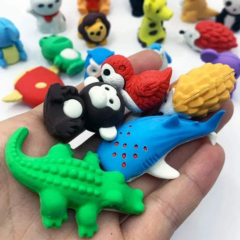 Tier Radiergummi – Petoria® Animal Puzzle Set