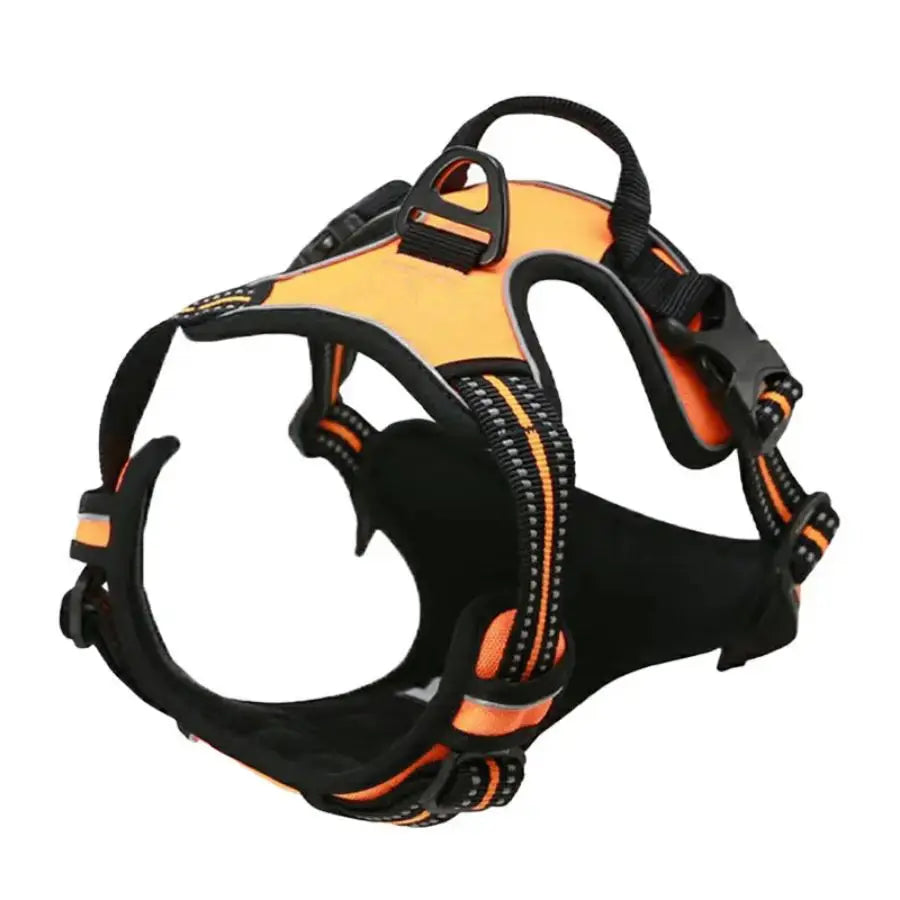 Reflektierendes Anti-Zug-Hundegeschirr mit Frontclip Petoria