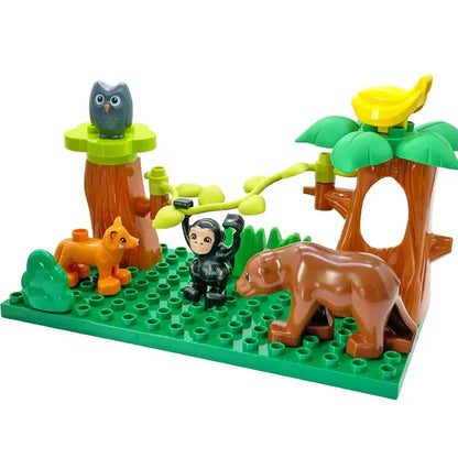 🦒 Petoria™ Tier Bausteine Lernset