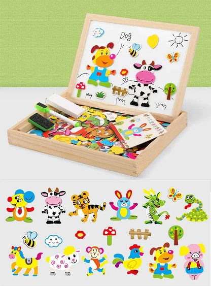 Magnetisches Lernbrett 100+ Montessori