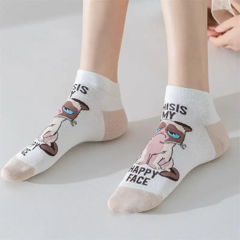 Katzen Baumwollsocken