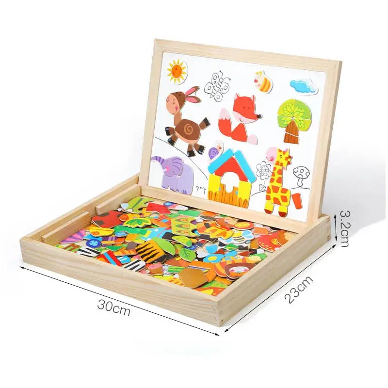 Magnetisches Lernbrett 100+ Montessori