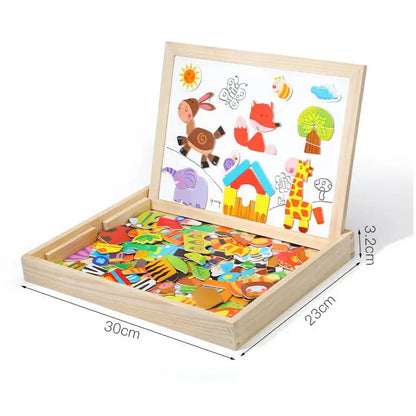 Magnetisches Lernbrett 100+ Montessori