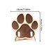 ♤Paw-Shaped Pet Photo Frame - Wooden Multi-Photo Display with Collar Holder for Cat/Dog Lovers Petoria Store