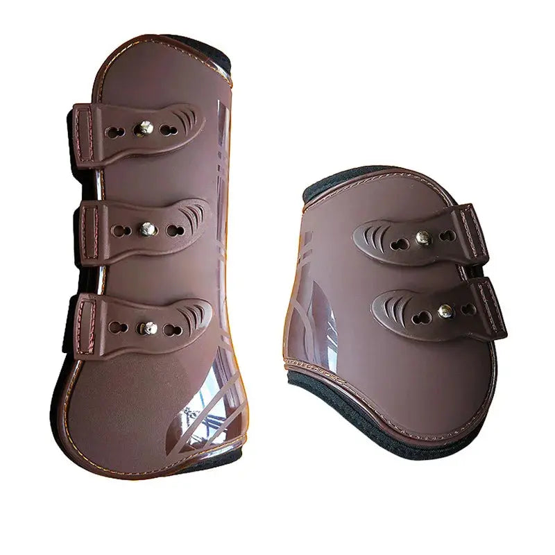 Pferde-Beinschutzstiefel für Vorder- und Hinterbeine Petoria