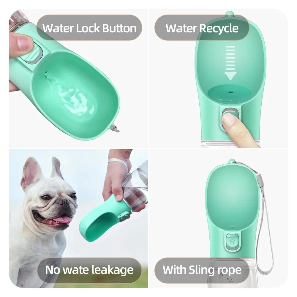 Dog Water Bottle For Small Large Dogs Cat Portable Puppy Cup Outdoor Travel Leak Proof Drinking German Shepherd Pet Supplies Petoria Store