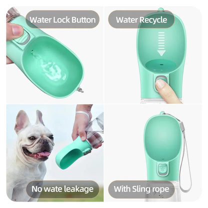 Dog Water Bottle For Small Large Dogs Cat Portable Puppy Cup Outdoor Travel Leak Proof Drinking German Shepherd Pet Supplies Petoria Store