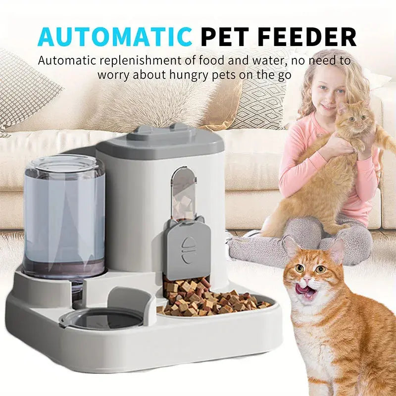 Automatischer Futter- und Wasserspender für Katzen Petoria