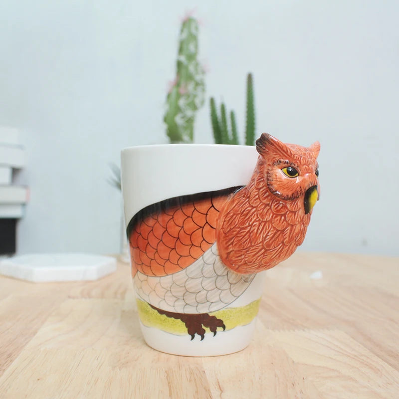 Dinosaurier Keramiktasse – 3D Kaffeebecher