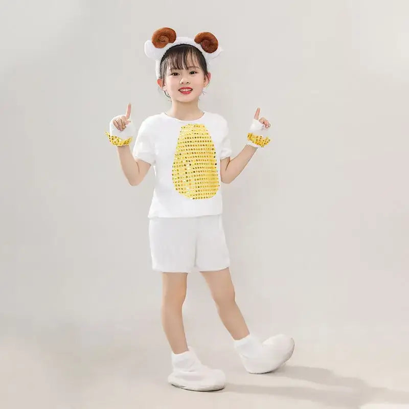 Kinder Schafkostüm Halloween Karneval – Petoria™