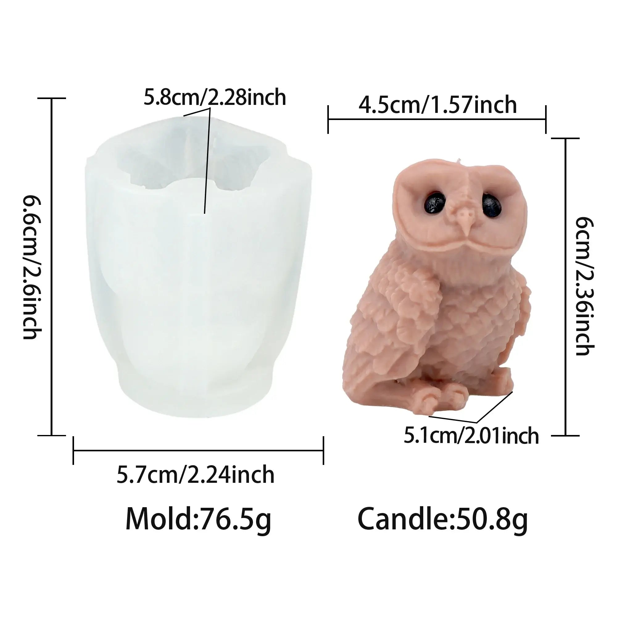 3D Lamm Kerzenform aus Silikon Kreativ