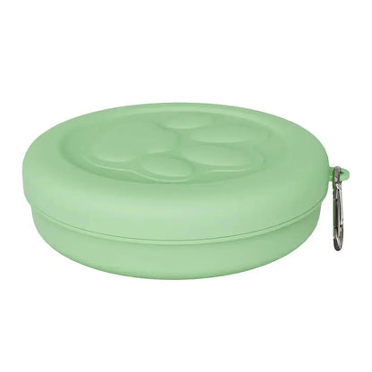 Tragbarer 2-in-1 Reisenapf für Hunde mit Futter- und Wasserfach Petoria