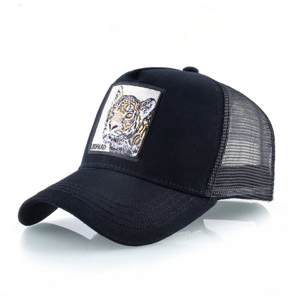 Trucker Baseballkappe mit Tier-Patch