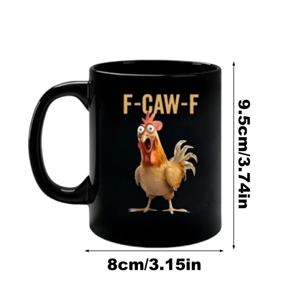 Huhn Keramiktasse – Lustiger Kaffeebecher
