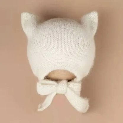 Baby Beanie mit Hasenohren