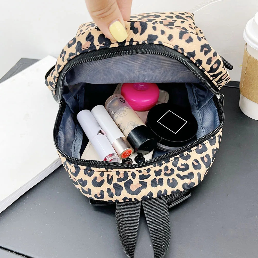 Fashion Women Rucksack Mini Backpack Animal Pattern Printing Handbags High Capacity Travel Bags Casual Bag Cosmetic Bag Rucksack Petoria Store