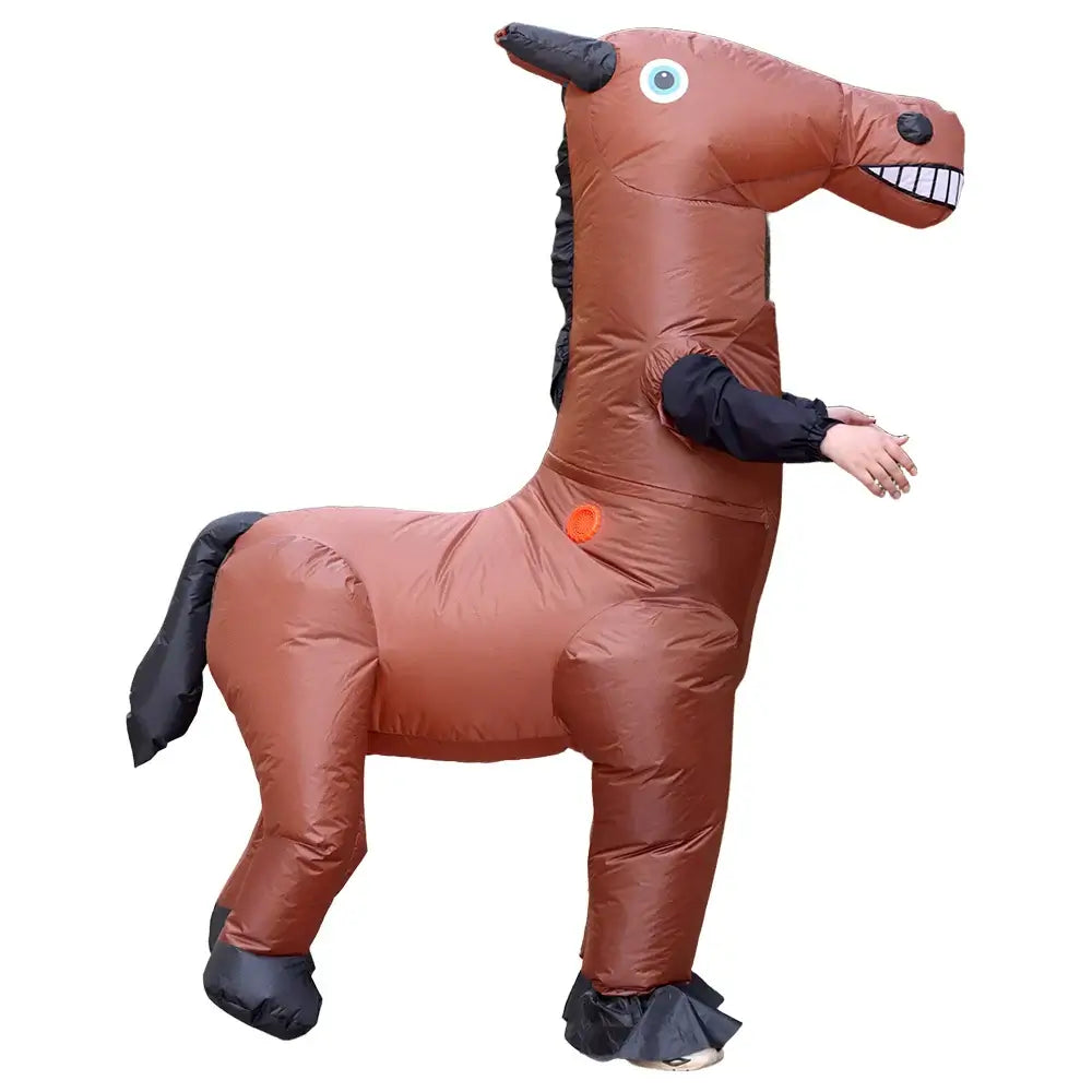 🐴 Petoria™ Aufblasbares Pferdekostüm für Erwachsene