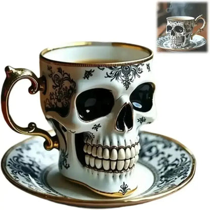 Totenkopf Kaffeetasse Petoria