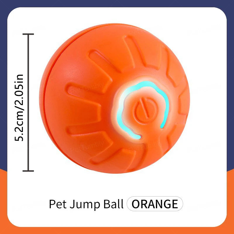 Intelligentes Hundespielzeug, Ball, elektronisch, interaktiv, Haustierspielzeug, beweglicher Ball, USB, automatisch bewegend, hüpfend, für Welpen, Geburtstagsgeschenk, Katzenprodukt
