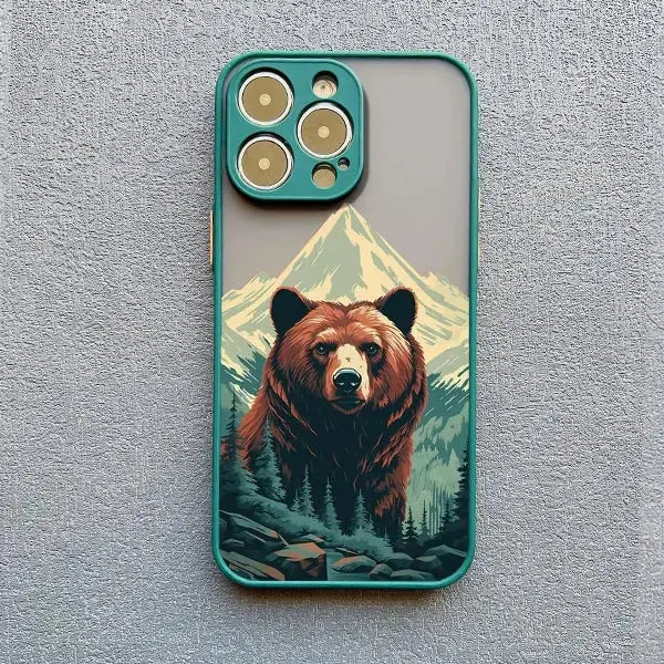 Matte Tier Handyhülle für iPhone Petoria