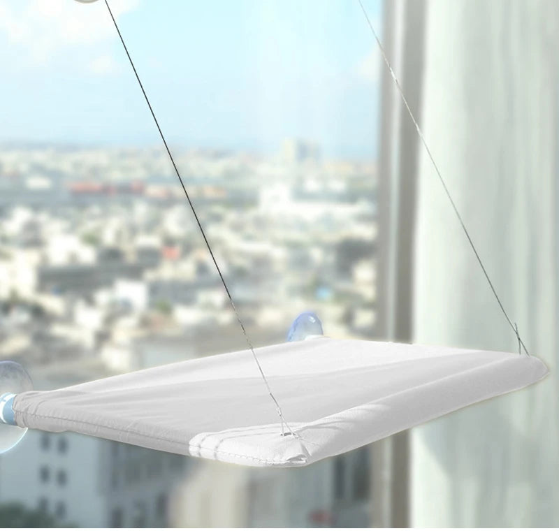 Katzenhängematte für Fenster mit Saugnäpfen