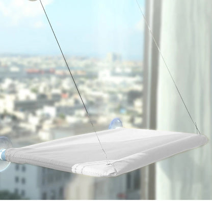 Katzenhängematte für Fenster mit Saugnäpfen