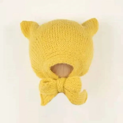 Baby Beanie mit Hasenohren