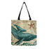 Cartoon Cute Dinosaur Printed Tote Linen Personality Girl Shoulder Bag Large Capacity Travel Storage Packs Women Shopping Bag Petoria Store