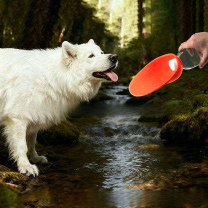 Dog water bottle, portable pet water dispenser, leak-proof design, suitable for outdoor walks, hikes, and travel Petoria Store