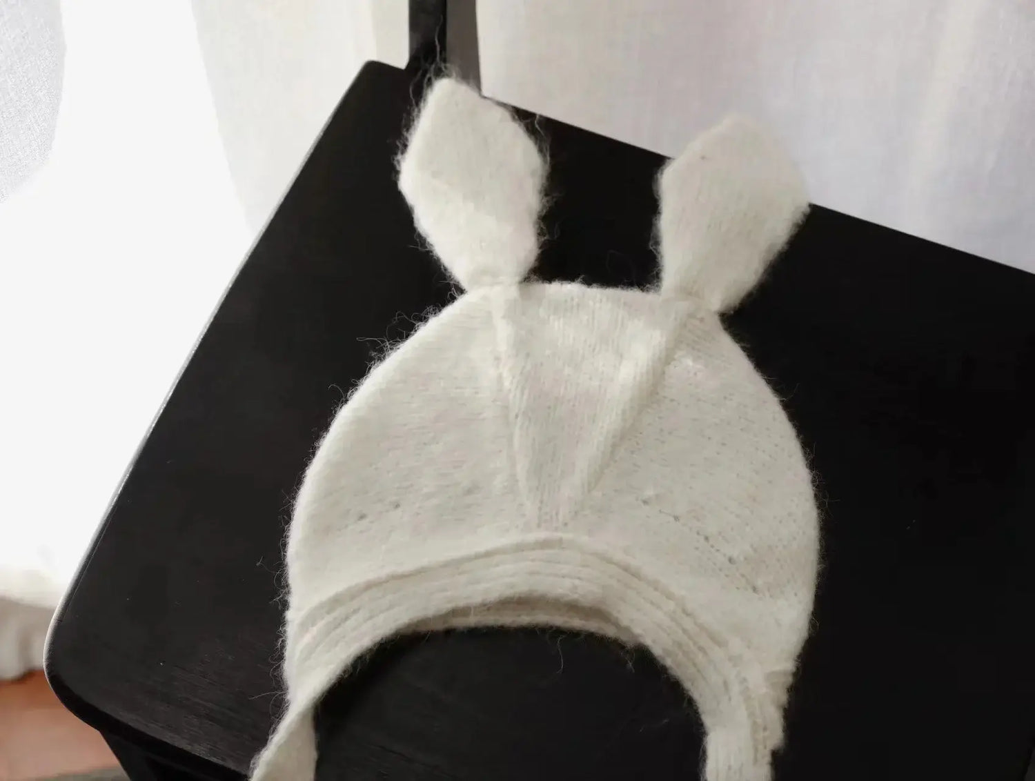 Baby Beanie mit Hasenohren