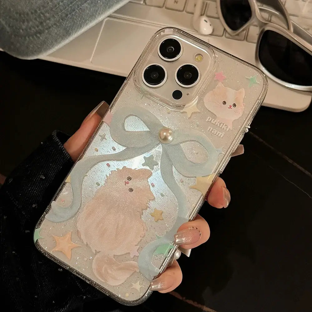 Cartoon Katzen Handyhülle für iPhone