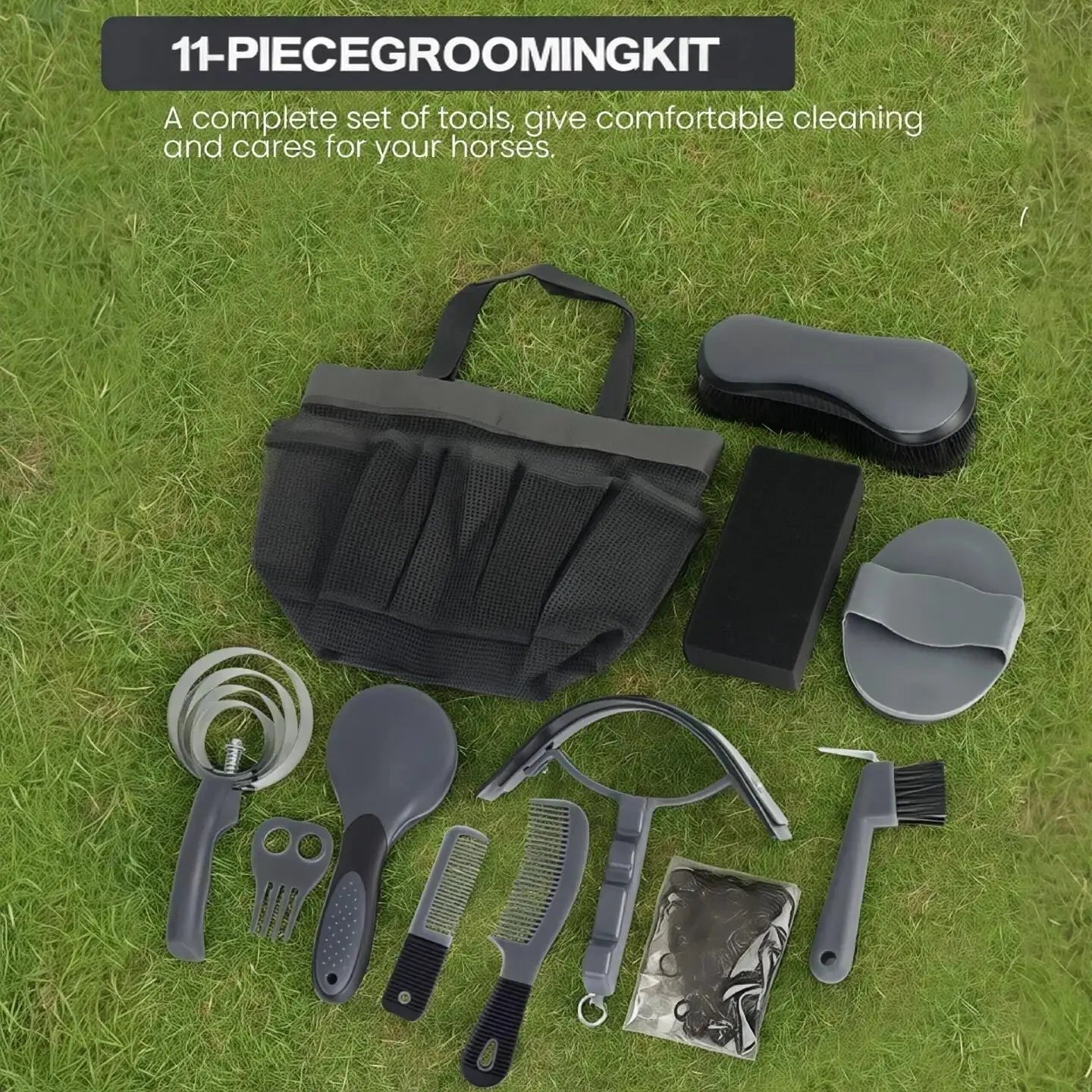 Premium Pferdepflege Set Petoria