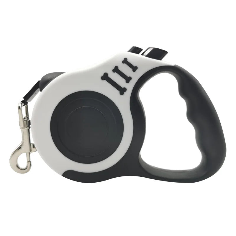 3 m 5 m Hundeleine für kleine Hunde, Katze, automatisch, einziehbar, langlebig, Nylonleine, für Welpen, Outdoor, Reisen, Wandern, Zugseil
