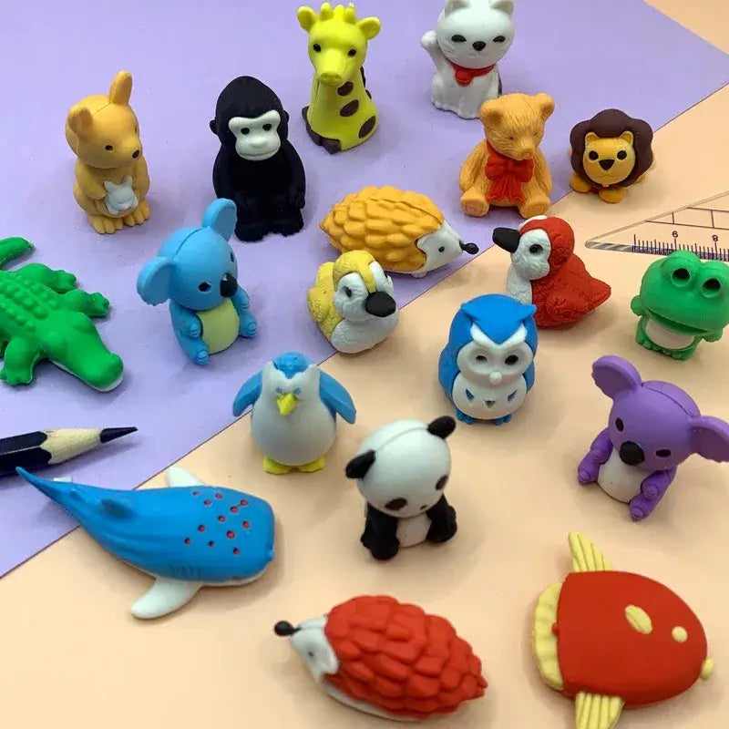 Tier Radiergummi – Petoria® Puzzle Eraser Set