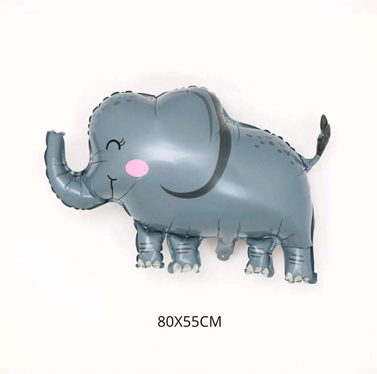 New Cartoon Animal Theme Foil Balloon Jungle Safari Forest Lion Rabbit Kids Birthday Decoration Supplies Elephant Giraffe Baloon Petoria Store
